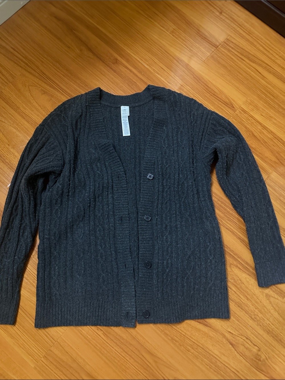 Alo Cable Knit Cardigan
